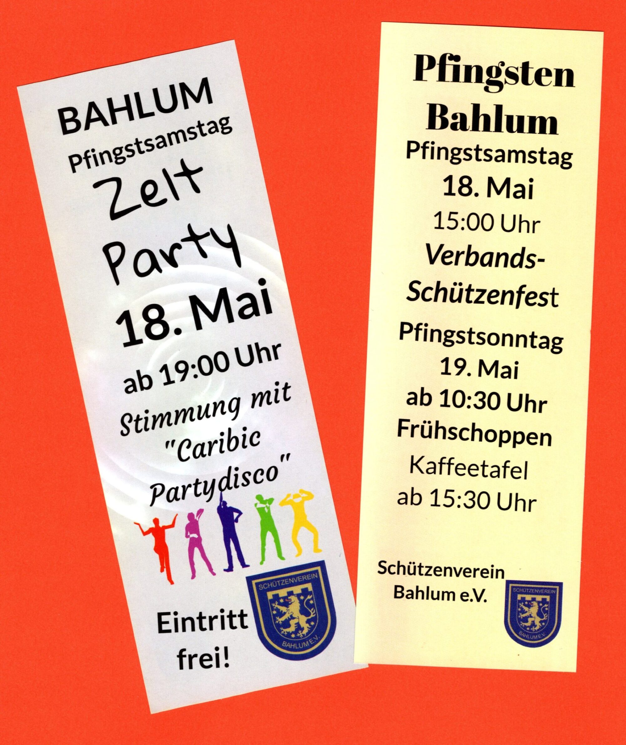 Schützenfest Pfingsten in Bahlum 2024